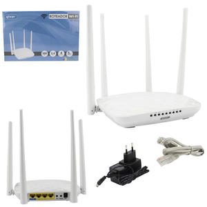 Roteador Wireless WiFi 300mbps 2.4GHz 4 antenas 5dBi Knup KP-R05 KP-R05 KNUP