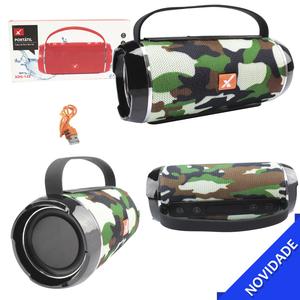 Caixa de Som Bluetooth 5W Camuflado XTRAD XDG-128 XDG-128 XTRAD