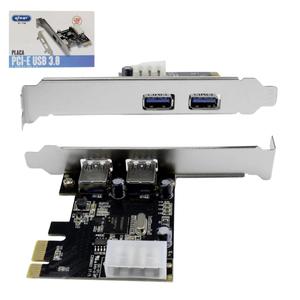Placa PCI-E com 2 Portas USB 3.0 KNUP KP-T106 KP-T106 KNUP