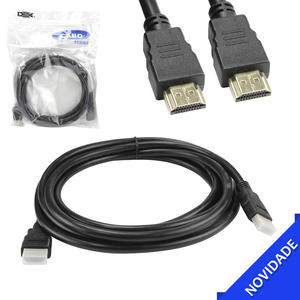 Cabo HDMI 3 Metros Macho Para Macho 1.4 Full HDDEX HM30S HM30S DEX