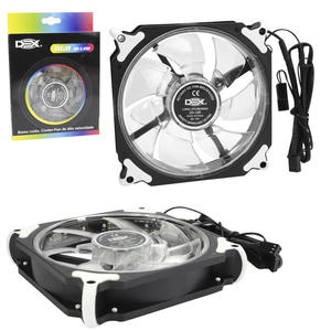 Cooler Fan 120mm Gamer Baixo Ruído e Alta Velocidade 21 Leds Rgb DX-12R DX-12R DEX