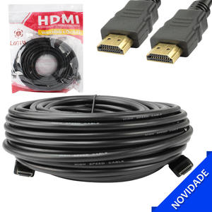 Cabo HDMI 20 Metros 1.4 Full HD Sem Filtro 20M LOTUS