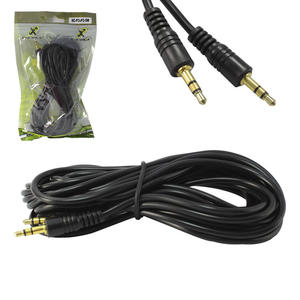 Cabo Auxiliar De Áudio P2 X P2 5 metros XC-P2-P2-5M X-CELL