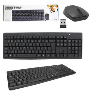 Kit Teclado E Mouse Wireless Preto Padrão ABNT2 K-MEX KA-S229+MAA733 KA-S229+MAA733 KMEX