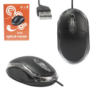 Mouse Óptico 1000Dpi 3 Teclas USB 1,05 Metros KMEX MO-M833 MO-M833 KMEX