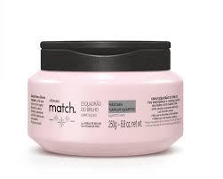 MATCH MASCARA CAPILAR ESQUADRÃO DO BRILHO 250ML MATCH O BOTICARIO O BOTICARIO