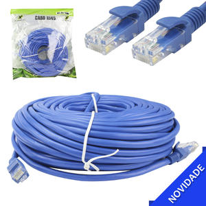 Cabo De Rede Patch Cord Rj45 30 Metros Azul XC-CR-30M X-CELL