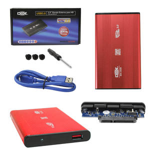 Case Externa para HD 2.5 USB 3.0 5GB/s Vermelho DEX DX-2530 Vermelho DX-2530 DEX DX-2530 DEX