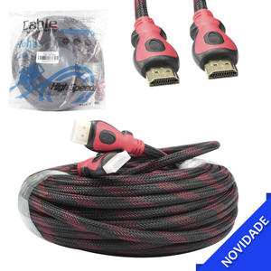 Cabo HDMI 1.4 Full HD 20 Metros Com Filtro SEM MALHA 20M GENERICO