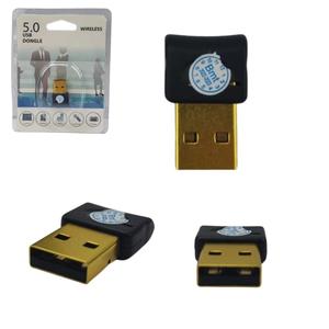 Adaptador Bluetooth USB Preto 5.0 DONGLE GENERICO
