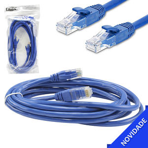 Cabo De Rede Patch Cord Cat6 Rj45 3 Metros CR306 DEX