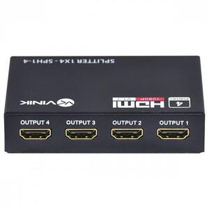 Splitter Divisor HDMI 1 Entrada 4 Saídas Full HD 3D LT-C002 LOTUS