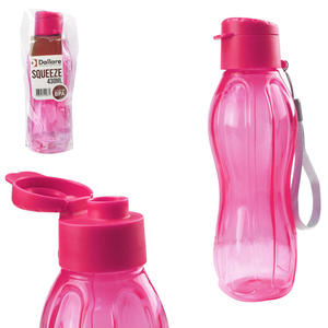 Garrafa Squeeze 430 ML Rosa DALLARE DL1066 DL1066 DALLARE