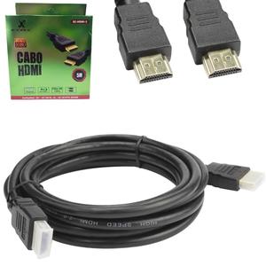 Cabo HDMI 1.4 Com Filtro Sem Malha Conectores Banhados Full HD1080 5 Metros XC-HDMI-5 X-CELL