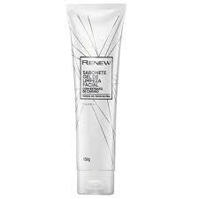 RENEW SABONETE GEL DE LIMPEZA FACIAL COM EXTRATO DE CARVÃO 125G 332939 AVON