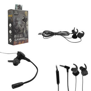 Fone De Ouvido Com Intra-Auriculares Gamer Preto EBAI FZF-GM-A1 FZF-GM-A1 EBAI