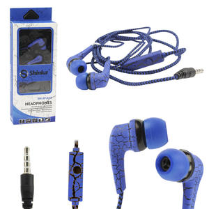 Fone De Ouvido Auricular Com Microfone Azul SHINKA SH-SF-A13 SH-SF-A13 SHINKA