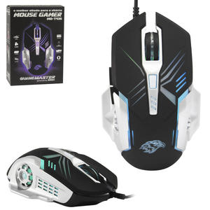 Mouse Gamer Led 2400 Dpi 6 botões KMEX MO-T436 MO-T436 KMEX