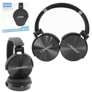 Headphone Wireless Com Microfone Preto LEHMOX LEF-950 LEF-950 LEHMOX