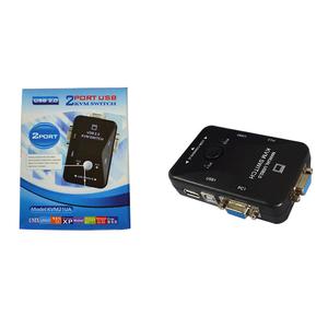 Switch KVM Com USB 2.0 Com 2 Saidas VGA KVM21UA KVM21UA GENERICO