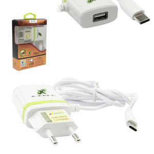 Carregador Ultra Rápido 2.8A Com Conector t Com 1 entrada USB 100-240V/50-60Hz XC-TPC X-CELL