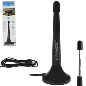 Antena Digital Interna ISDB Para TV E Radio 5 DBI Cabo 3 Metros LEY-56 LEHMOX LEY-56 LEHMOX