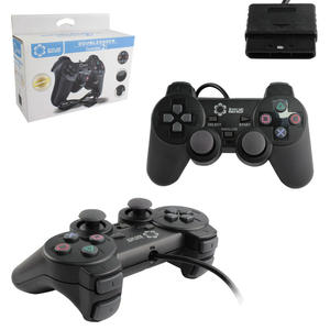 Controle Doubleshock Ps2 Preto Com Fio PS2 LOTUS