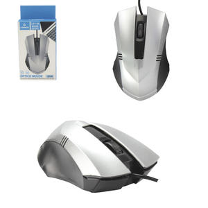 Mouse Óptico DPI 1600 Com Fio USB 3.0 Cinza LEY-26 LEHMOX LEY-26 LEHMOX