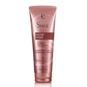SHAMPOO SIAGE NUTRI ROSE EFEITO ANTI TESOURA 250ML 534357 Eudora