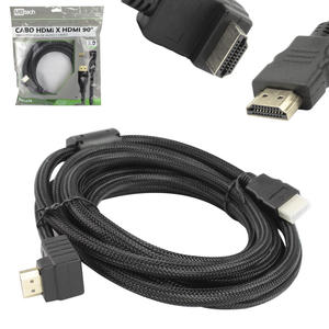 Cabo HDMI Com Malha e Filtro Saída 90 Graus 3 Metros MB TECH MB81176 MB81176 MB TECH