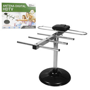 Antena Digital HDTV Com Cabo 5 Metros Interna e Externa 8 - 10 DBI MB54147 MB TECH MB54147 MB TECH