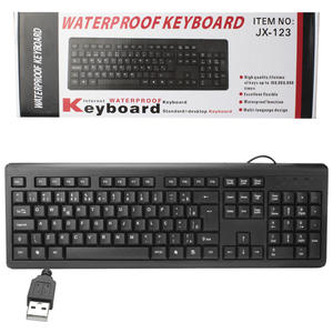 Teclado USB 2.0 Resolução 1000 dpi JX-123 JX-123 GENERICO