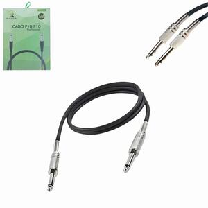 Cabo P10 Para P10 de Instrumento Musicais 5 Metros X-CELL XC-P10xP10 XC-P10-5M X-CELL