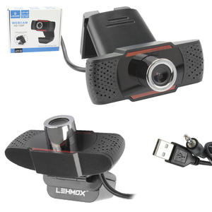 Webcam Com Microfone Integrado USB 2.0 HD 640X480 LEY-52 LEHMOX LEY-52 LEHMOX