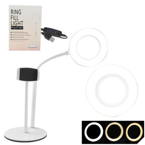 luminador De Led Ring Light Com Tripe 14CM A-140 GENERICO GENERICO GENERICO