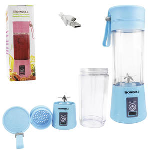 Mini Liquidificador Portátil Recarregável 380ML Cores Sortidas BOMSELL BOMSELL
