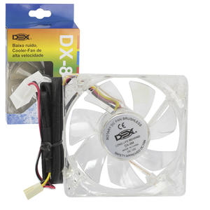 Cooler-Fan De Alta Velocidade 80Mm Com 4 Cores De Led DX-8M DEX DX-8M DEX