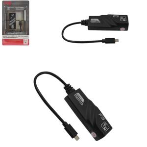 Adaptador Type-c Para Rj45 10/100/1000 Mbps JC-TYC-R02 GENERICO JC-TYC-R02 F3