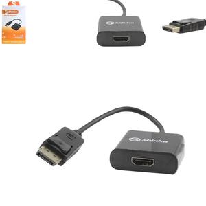 CONVERSOR DISPLAYPORT MACHO PARA HDMI FEMEA 4K 60 HZ DP-HD SHINKA
