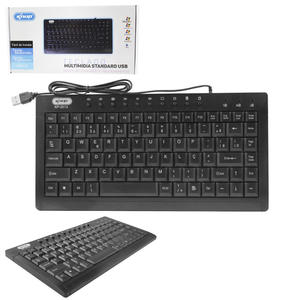 Mini Teclado Muiltmidia Standard Usb 2.0 Preto 97 Teclas KP-2013 KNUP