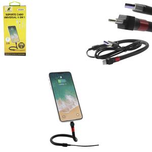 Cabo Para USB-C Com Suporte 3x1 XC-CD-81 X-CELL