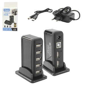 Hub USB 2.0 Com 7 Portas Com Fonte 480 Mbps LT-H014 LOTUS LT-H014 LOTUS