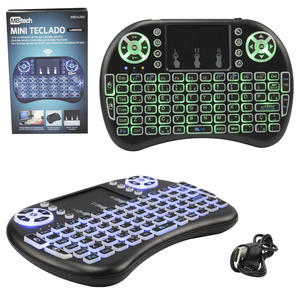 Mini Teclado Wireless Led Com Touchpad Ajustavel Dpi MB54269 MB TECH MB54269 MB TECH