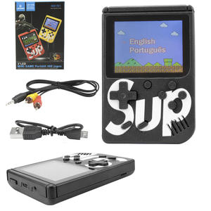 Mini Vídeo Game Portátil SUP 400 Jogos Clássico Preto LEY-238 LEHMOX LEY-238 LEHMOX