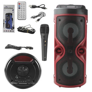 Caixa De Som Bluetooth Com Entrada Usb Hi-Fi 20W Vermelho Caixa de Som Bluetooth 10W Anatel D-S13 D-S13 GRASEP