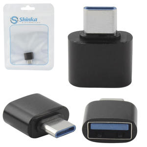 Adaptador OTG USB 3.1 Fêmea Para USB-C Macho USB-C SHINKA