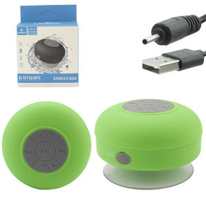 Caixa De Som 3W Bluetooth Á Prova D'água Verde LES-X1 LEHMOX