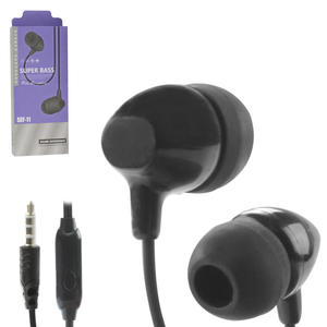 Fone Ouvido Com Microfone Super Bass Plug P2 Cores Sortidas SEF-11 GENERICO