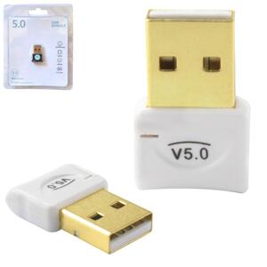 Adaptador Bluetooth USB Branco 5.0 AT-BL5.0 GENERICO