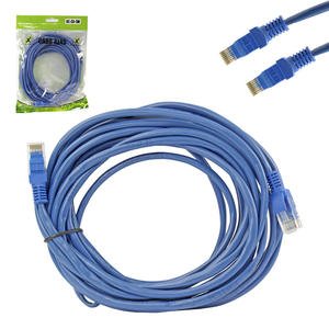 Cabo De Rede Patch Cord Rj-45 Cat5 5 Metros Azul XC-CR-5M X-CELL